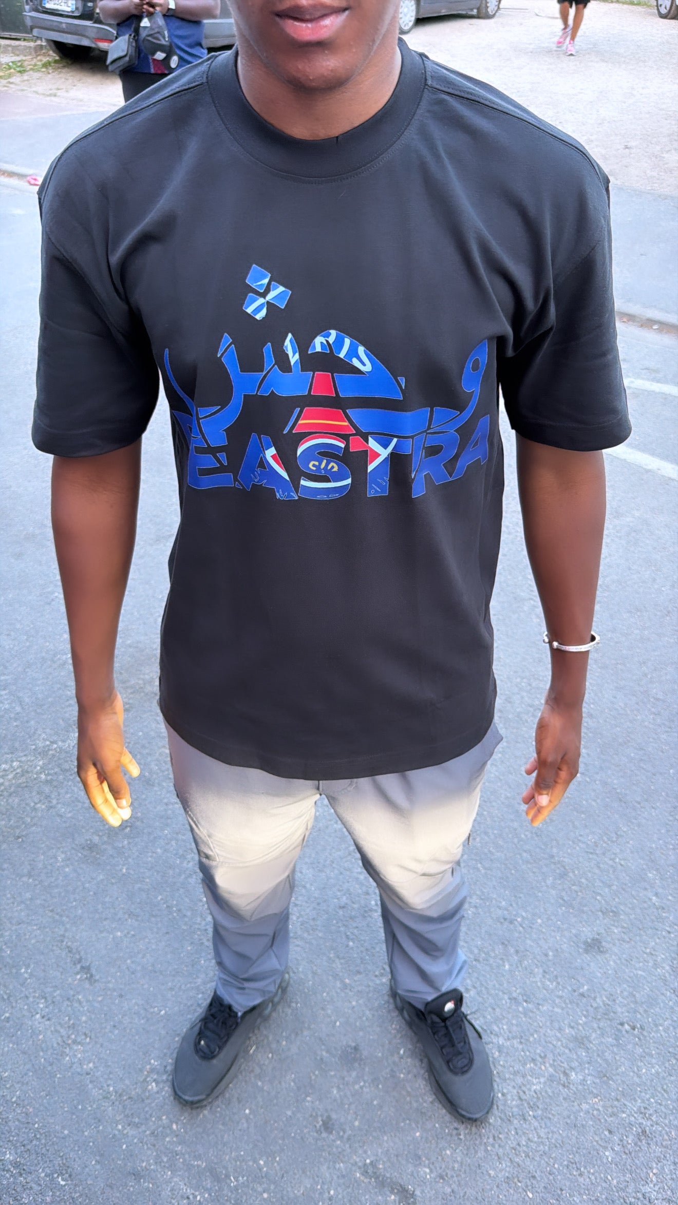 TEE-SHIRT - BEASTRA BACK TO BACK BLACK