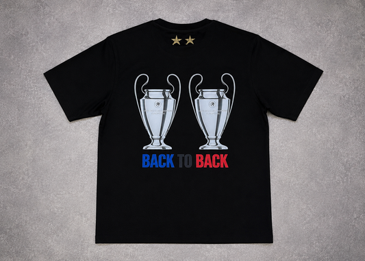TEE-SHIRT - BEASTRA BACK TO BACK BLACK